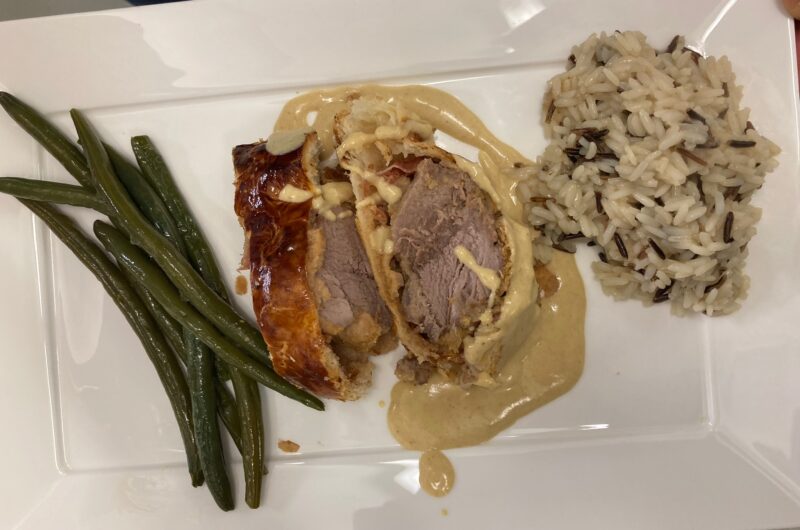 Schweinefilet im Blätterteig