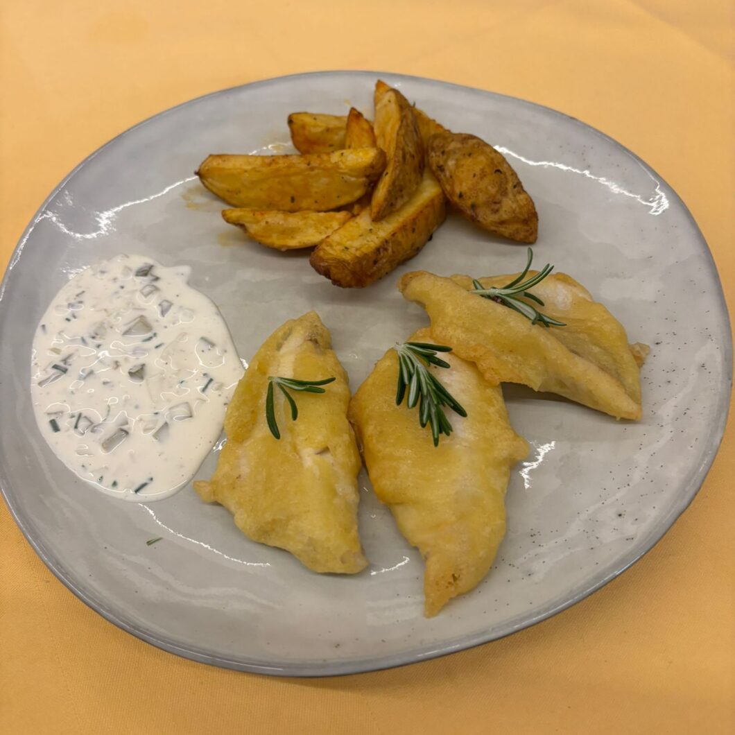 Eglifilet im Bierteig